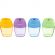 Точилка Attache Bright Colours 1 отв., цветной контейнер, ассорти