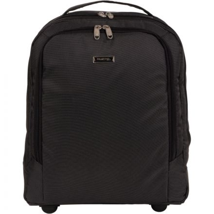 Чемодан мягкий ручная кладь черный П7121-05
