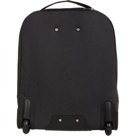 Чемодан мягкий ручная кладь черный П7121-05