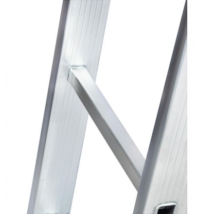 Лестница шарнирная алюминиевая 4х4 ступени Комус      