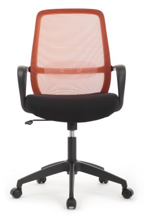 Кресло Фаст W-207 Черный Пластик/Оранжевый Кресло Фаст W-207 Черный Пластик/Оранжевый