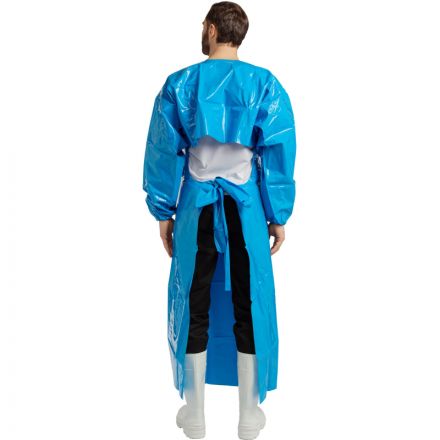 Фартук с рукавами Робин 2 полиуретановый цв.синий (размер: универсальный)