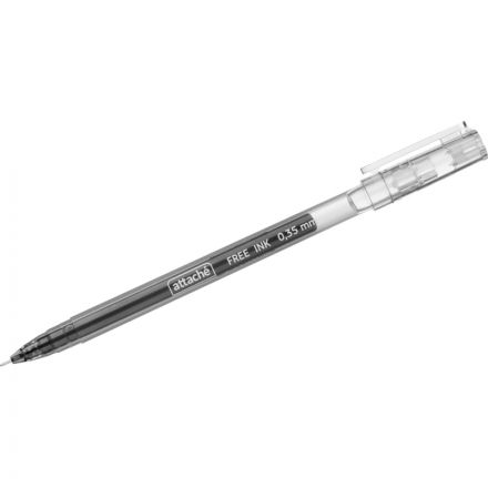 Ручка гелевая неавтомат. Attache Free ink 0,35мм,черный неавт Ручка гелевая неавтомат. Attache Free ink 0,35мм,черный неавт