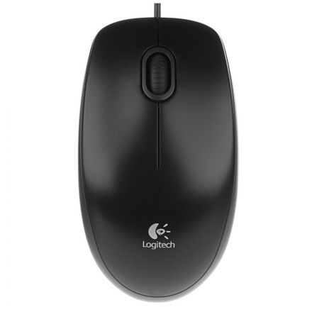Мышь компьютерная Logitech B100 черная
