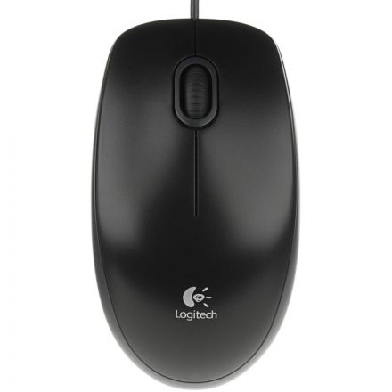 Мышь компьютерная Logitech B100 черная Мышь компьютерная Logitech B100 черная