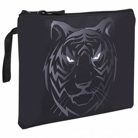 Папка для тетрадей BRAUBERG А5, 1 отделение, полиэстер, на молнии, с ручкой, "Tiger", 271500 Папка для тетрадей BRAUBERG А5, 1 отделение, полиэстер, на молнии, с ручкой, "Tiger", 271500