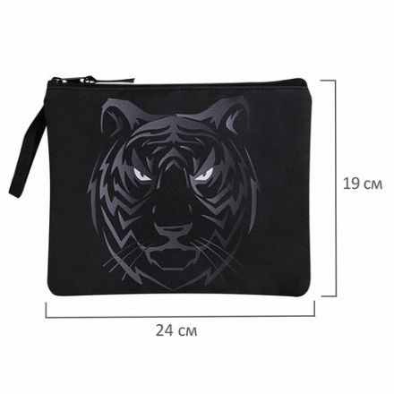 Папка для тетрадей BRAUBERG А5, 1 отделение, полиэстер, на молнии, с ручкой, "Tiger", 271500 Папка для тетрадей BRAUBERG А5, 1 отделение, полиэстер, на молнии, с ручкой, "Tiger", 271500