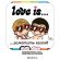 Драже освежающие в форме сердца LOVE IS, вкус клубника, 20 г, 709241