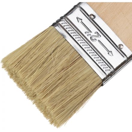 Кисть плоская Slimline 50 мм,натур. щетина,деревянная ручка//Sparta(824305) Кисть плоская Slimline 50 мм,натур. щетина,деревянная ручка//Sparta(824305)