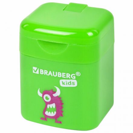 Точилка BRAUBERG KIDS "Монстрик", с контейнером, корпус ассорти, 271946 Точилка BRAUBERG KIDS "Монстрик", с контейнером, корпус ассорти, 271946