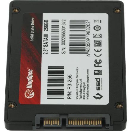 SSD накопитель Kingspec SATA-III 256GB P3-256 2.5