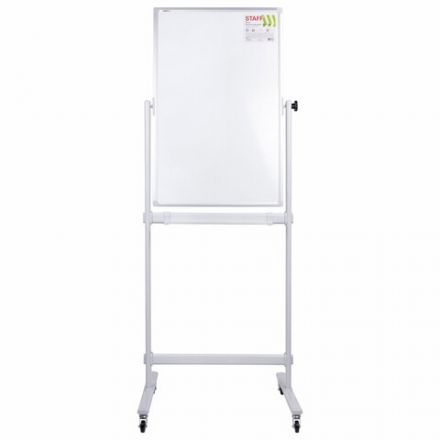 Доска магнитно-маркерная НА СТЕНДЕ 60х90 см, 2-сторонняя, STAFF, 238013 Доска магнитно-маркерная НА СТЕНДЕ 60х90 см, 2-сторонняя, STAFF, 238013