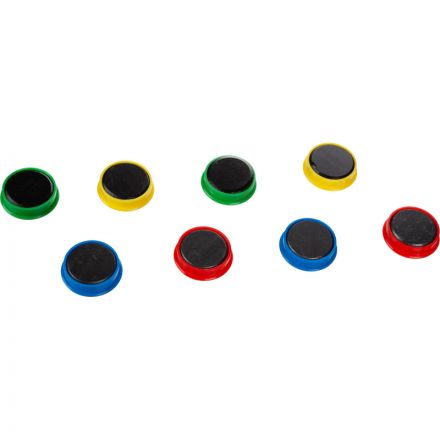 Магнитный держатель МОЩНЫЙ Attache,30 мм,8 шт/уп ассорти Магнитный держатель МОЩНЫЙ Attache,30 мм,8 шт/уп ассорти