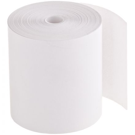 Чековая лента термо 80*80*12 (70м), НБК, 48г/м2 термослой наружу Чековая лента термо 80*80*12 (70м), НБК, 48г/м2 термослой наружу