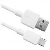 Кабель Defender USB - Type-C, 2.1A output, 1m, белый Кабель Defender USB - Type-C, 2.1A output, 1m, белый