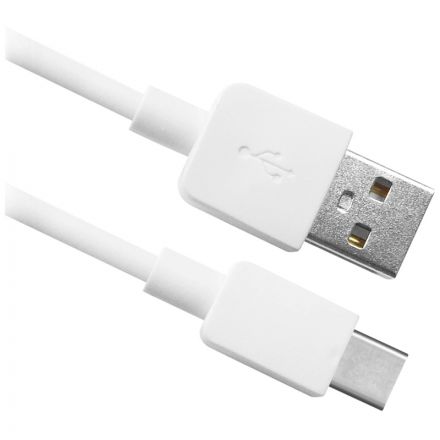 Кабель Defender USB - Type-C, 2.1A output, 1m, белый Кабель Defender USB - Type-C, 2.1A output, 1m, белый