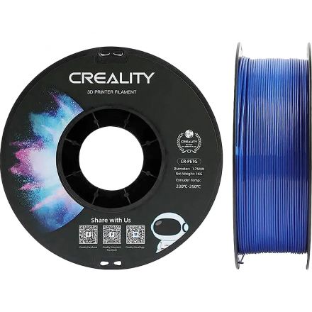 Катушка CR-PETG-пластика Creality 1.75 мм 1кг., синяя (3301030032) Катушка CR-PETG-пластика Creality 1.75 мм 1кг., синяя (3301030032)