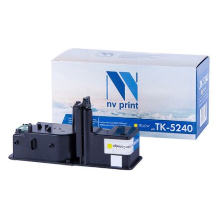 Тонер-картридж NV PRINT (NV-TK-5240Y) для KYOCERA ECOSYS P5026cdn/w/M5526cdn, желтый, ресурс 3000 стр. Тонер-картридж NV PRINT (NV-TK-5240Y) для KYOCERA ECOSYS P5026cdn/w/M5526cdn, желтый, ресурс 3000 стр.