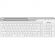 Клавиатура A4Tech Fstyler (FBK25 WHITE) белый/серый USB беспроводн/BT/Radio