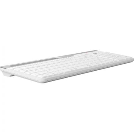 Клавиатура A4Tech Fstyler (FBK25 WHITE) белый/серый USB беспроводн/BT/Radio