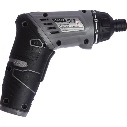 Отвертка аккумуляторная Li-ion ИНТЕРСКОЛ ОА-3,6Ф (блистер) (433.0.2.00)