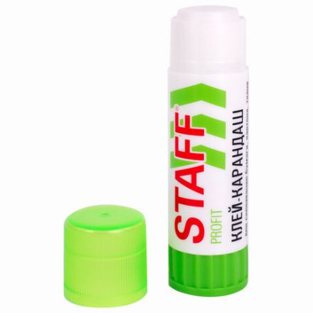 Клей-карандаш УСИЛЕННЫЙ STAFF Profit, 36 г, PVP-основа, 228663 Клей-карандаш УСИЛЕННЫЙ STAFF Profit, 36 г, PVP-основа, 228663
