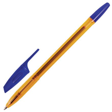Ручка шариковая BRAUBERG "X-333" AMBER, СИНЯЯ, корпус тонированный оранжевый, узел 0,7 мм, линия письма 0,35 мм, 142832 Ручка шариковая BRAUBERG "X-333" AMBER, СИНЯЯ, корпус тонированный оранжевый, узел 0,7 мм, линия письма 0,35 мм, 142832