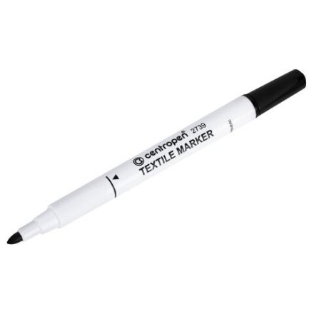 Маркеры для ткани 6 ЦВЕТОВ CENTROPEN "Textile Marker", круглый наконечник, 1,8 мм, 2739/6, 5 2739 0610