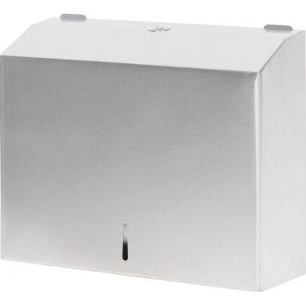 Диспенсер для полотенец лист V-слож металл_M-5823 Диспенсер для полотенец лист V-слож металл_M-5823