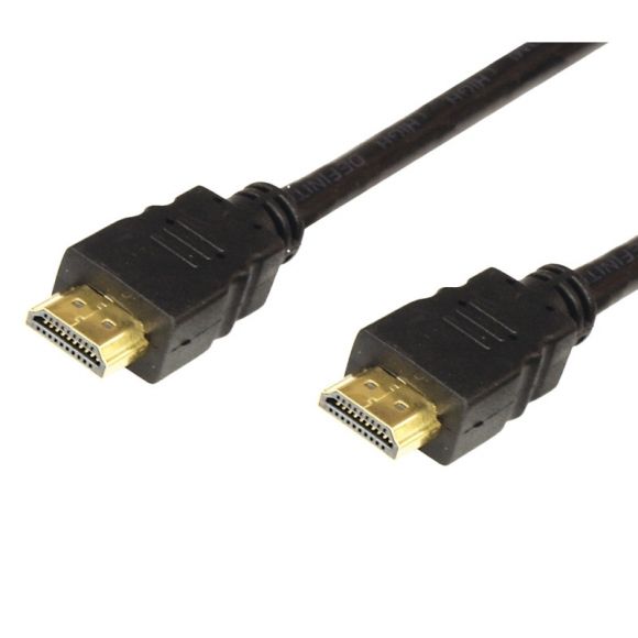 Кабель HDMI - HDMI, М/М, 2 м, v1.4, фер, поз.р, PROconnect, чер, 17-6204-6