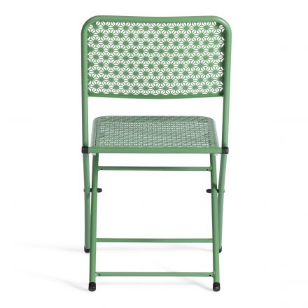 Стул Secret De Maison Villa стальной сплав, 44х42х83см, зеленый