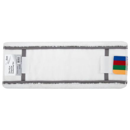 Насадка МОП плоская 40 см, VILEDA PROFESSIONAL "МикроПур Комби", уши (ТИП УВ) микрофибра, белый, 167297