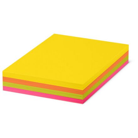 Бумага цветная CLAIREFONTAINE, А4, 80 г/м2, 500 л. (4 цвета x 125 л.), микс неон, Франция, 1705SC Бумага цветная CLAIREFONTAINE, А4, 80 г/м2, 500 л. (4 цвета x 125 л.), микс неон, Франция, 1705SC