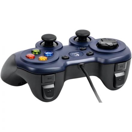 Геймпад Logitech F310 черный/синий, проводной [940-000138 Геймпад Logitech F310 черный/синий, проводной [940-000138
