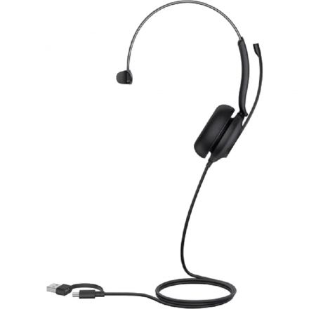 Гарнитура Yealink UH35 Mono UC USB-C/A Моно,провод,HD,шумопод,LED,USB-C/A