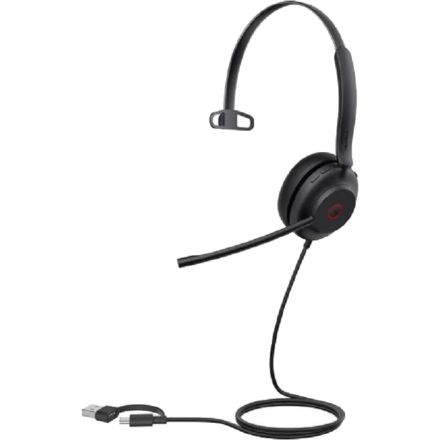 Гарнитура Yealink UH35 Mono UC USB-C/A Моно,провод,HD,шумопод,LED,USB-C/A