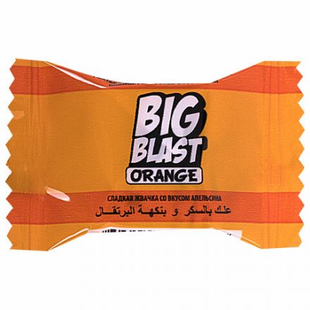 Жевательная резинка BIGBLAST со вкусом апельсина, 100 шт. по 4 г в шоу-боксе, ТУРЦИЯ, УТ-00002108 Жевательная резинка BIGBLAST со вкусом апельсина, 100 шт. по 4 г в шоу-боксе, ТУРЦИЯ, УТ-00002108