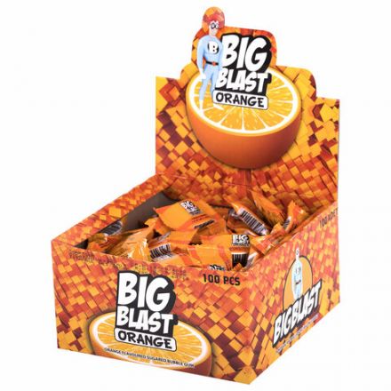 Жевательная резинка BIGBLAST со вкусом апельсина, 100 шт. по 4 г в шоу-боксе, ТУРЦИЯ, УТ-00002108 Жевательная резинка BIGBLAST со вкусом апельсина, 100 шт. по 4 г в шоу-боксе, ТУРЦИЯ, УТ-00002108