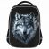 Ранец BRAUBERG LIGHT, 1 отделение, с брелком, Gray wolf, 36х26х13 см, 273111