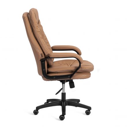 Кресло Комфорт Лт/Comfort Lt (22) кож/зам, св.-коричневый, 13