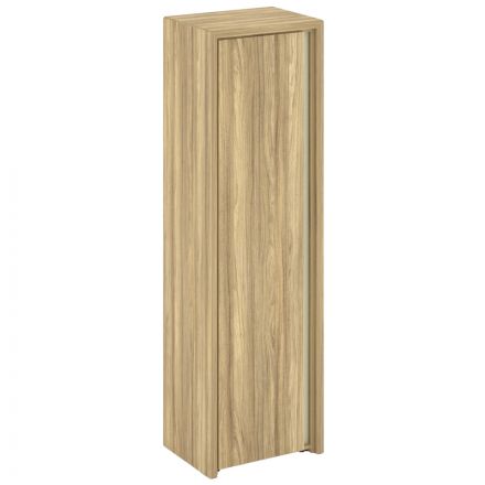 Гардероб Corner узкий левый COR.GB-1(L) Гикори песочный/Ваниль 600x450x2000