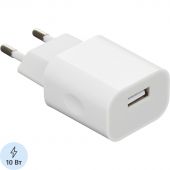 Зарядное устройство ProMega C-IPN139, 2A, 1USB, белый Зарядное устройство ProMega C-IPN139, 2A, 1USB, белый