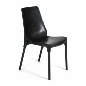 Стул Tetchair GENIUS (mod 75), металл/пластик, 46x56x84cм, черный/черные ножки