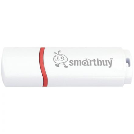 Память Smart Buy "Crown" 8GB, USB 2.0 Flash Drive, белый Память Smart Buy "Crown" 8GB, USB 2.0 Flash Drive, белый