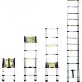 Лестница ST 3.8 стальная телескопическая 3.8м. (13ступ), ALUMET Лестница ST 3.8 стальная телескопическая 3.8м. (13ступ), ALUMET