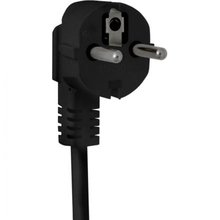 Удлинитель PROGIX PG213 2р/2м/2,2кВт/10А заземление, черный, ПВС 3х0.75 Удлинитель PROGIX PG213 2р/2м/2,2кВт/10А заземление, черный, ПВС 3х0.75