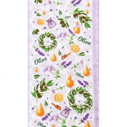 Полотенце кух. вафельное 35x60 160гр/м2, Лавандовое поле ассорти, 10 шт Полотенце кух. вафельное 35x60 160гр/м2, Лавандовое поле ассорти, 10 шт