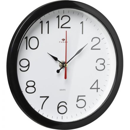 Часы настенные круг d=22см, корпус черный Классика арт.2222-328 Часы настенные круг d=22см, корпус черный Классика арт.2222-328