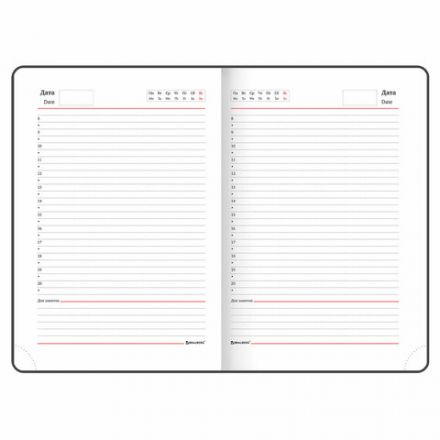 Ежедневник недатированный А5 (138х213 мм), BRAUBERG VISTA, под кожу, гибкий, 136 л., "Eye", 112004 Ежедневник недатированный А5 (138х213 мм), BRAUBERG VISTA, под кожу, гибкий, 136 л., "Eye", 112004