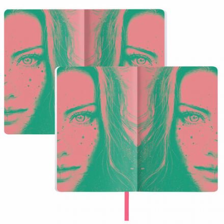 Ежедневник недатированный А5 (138х213 мм), BRAUBERG VISTA, под кожу, гибкий, 136 л., "Eye", 112004 Ежедневник недатированный А5 (138х213 мм), BRAUBERG VISTA, под кожу, гибкий, 136 л., "Eye", 112004